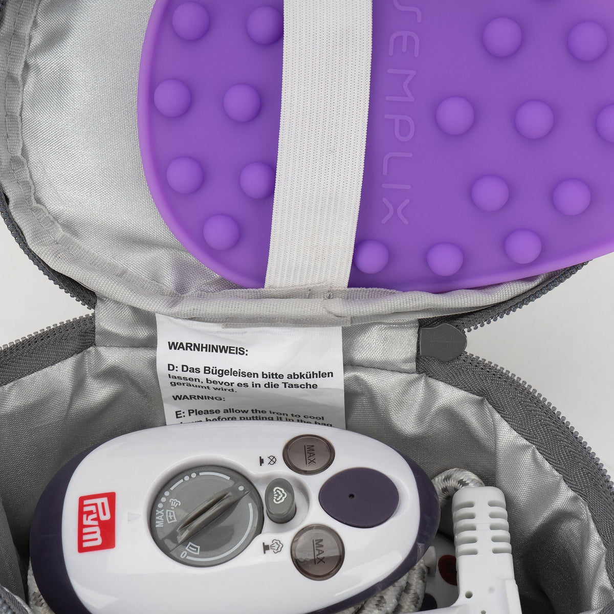 Semplix Soft-Reisebügeleisentasche Diamond gray
