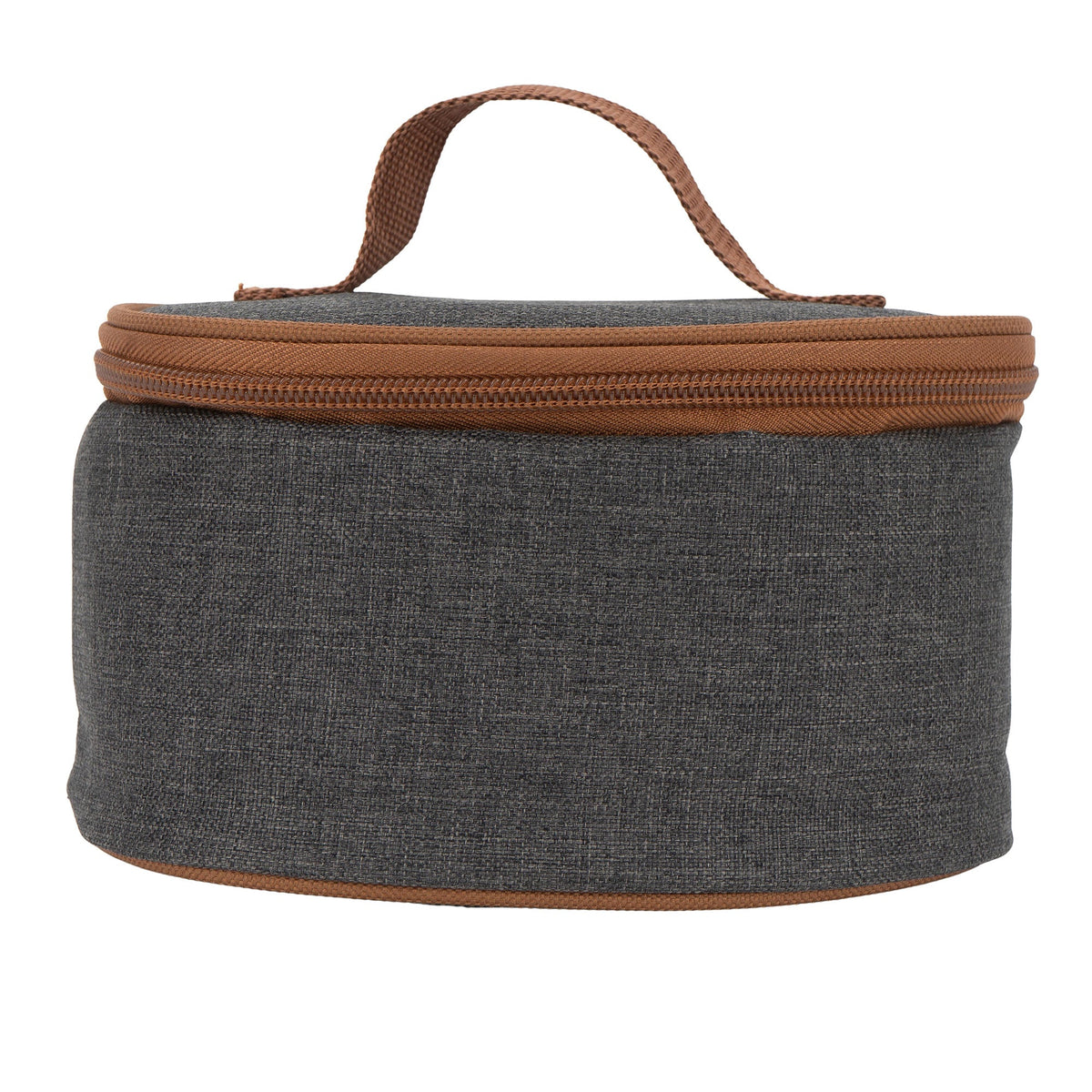 Semplix Soft-Reisebügeleisentasche anthrazit/braun
