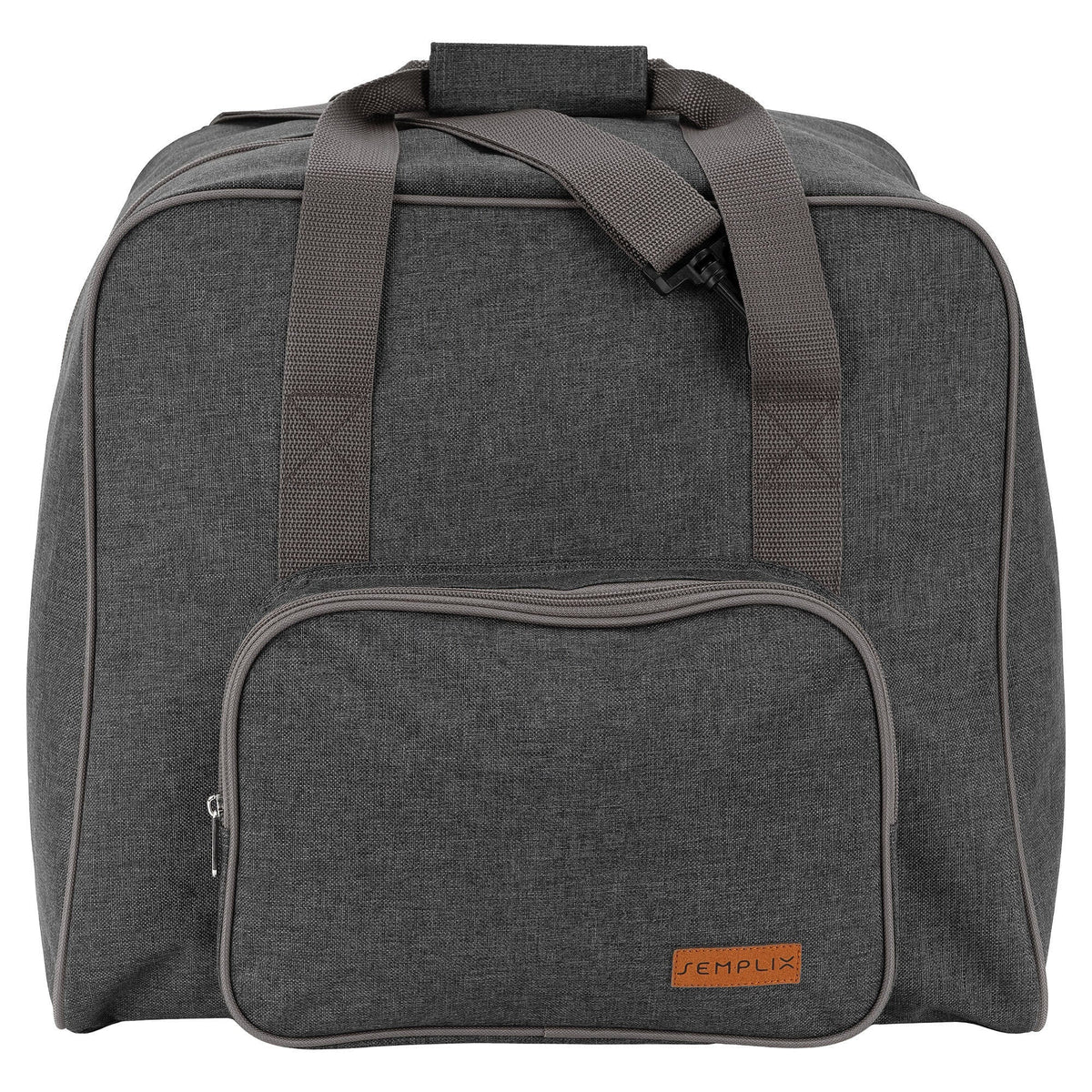 Semplix Overlocktasche anthrazit/grau (44 x 38 x 33 cm)