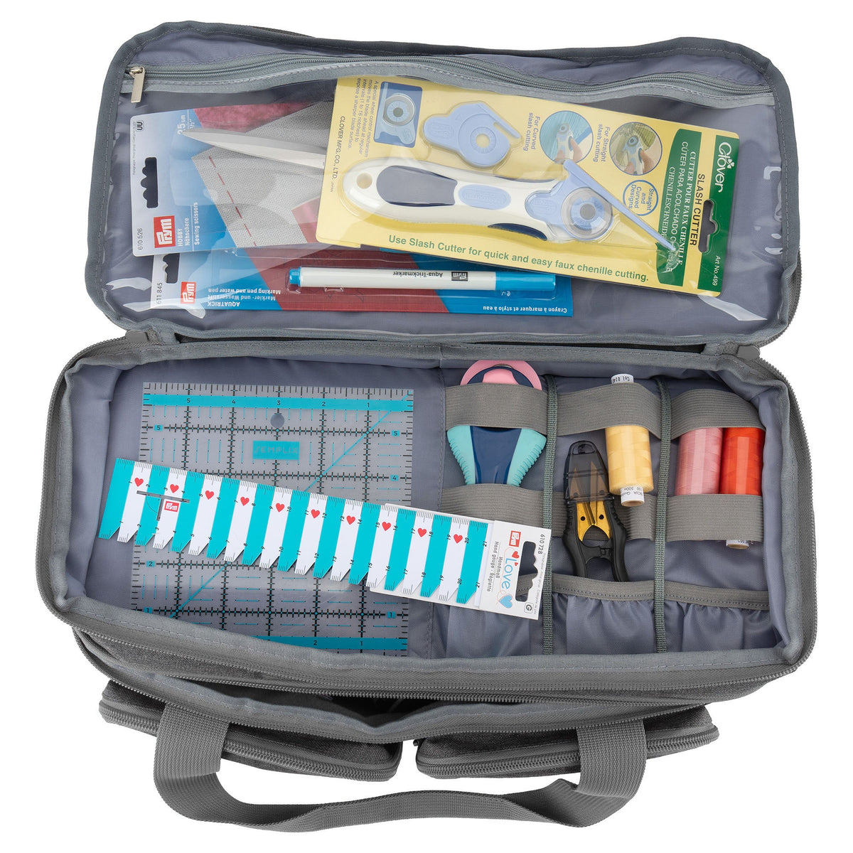 Semplix Multifunktionstasche anthrazit/grau (38 x 18 x 19 cm)