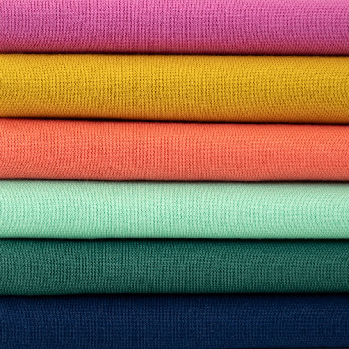Baumwoll-Bündchen Stoff Heike, uni - Schlauchware von Swafing - Saisonale Farben