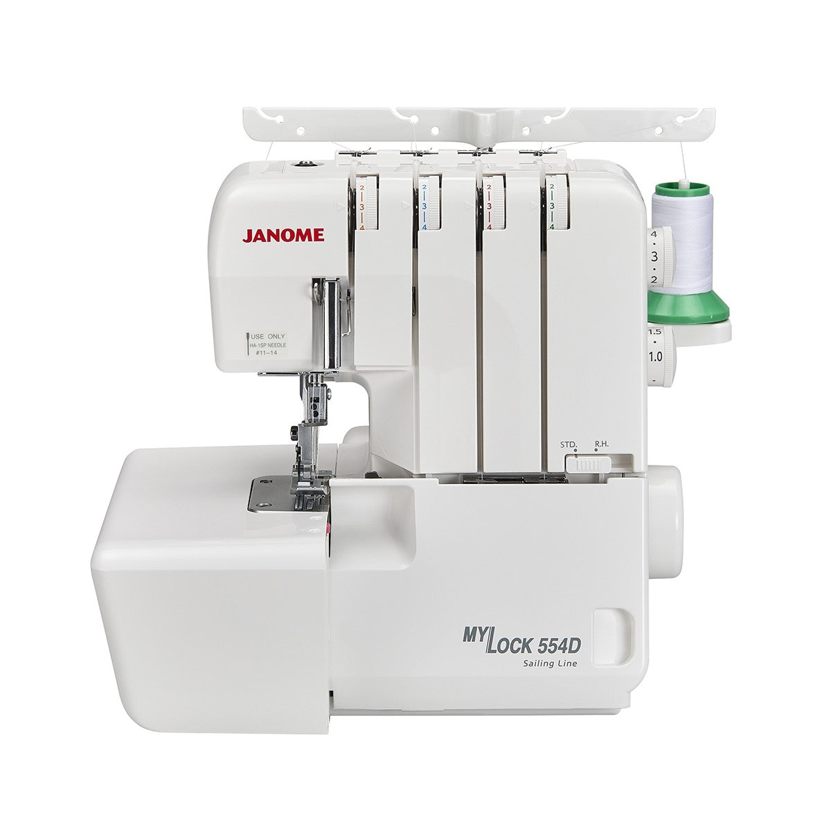 Janome MyLock 554D Sailing Line 4-Faden Overlock