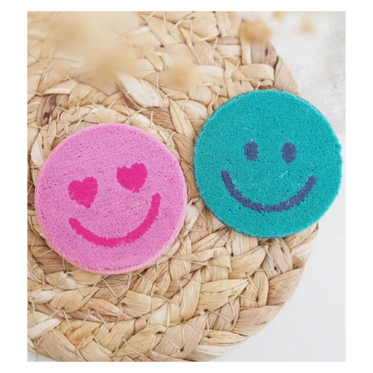 Paul und Clara Iron-On Fluff-Patches zum Aufbügeln