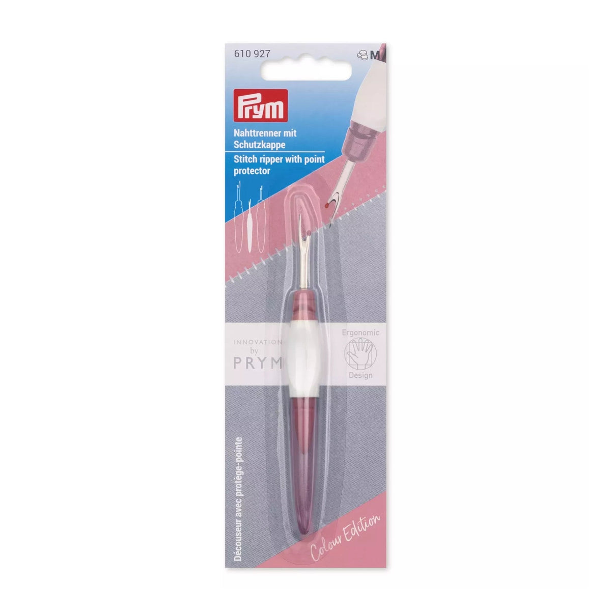 Prym Nahttrenner Ergonomics (klein / beere)