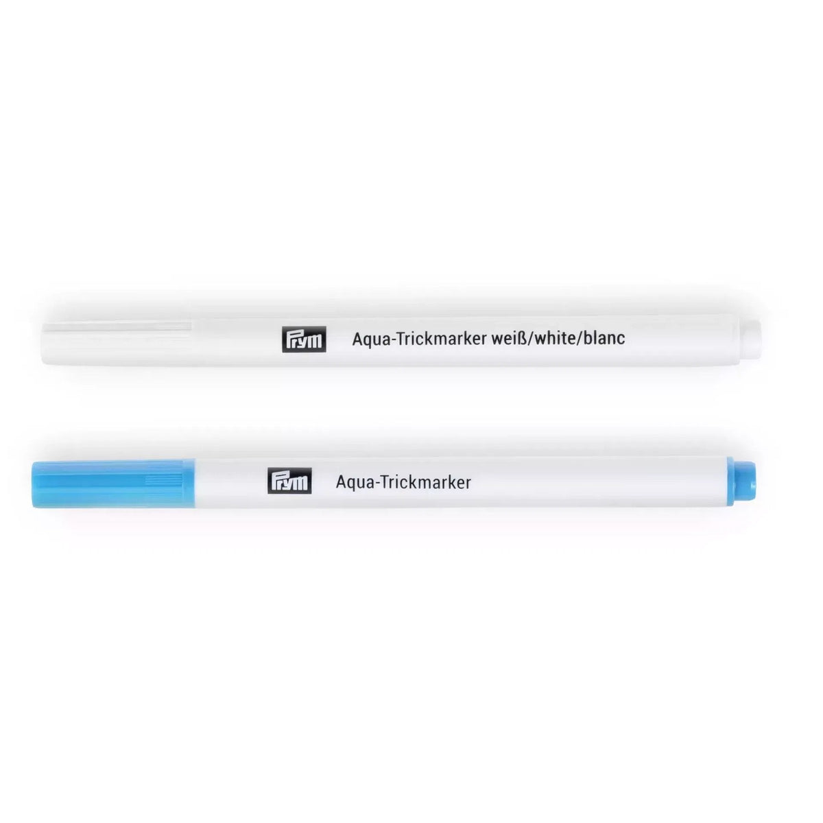 Prym Aqua Trick-Marker wasserlöslich (türkis und weiß)