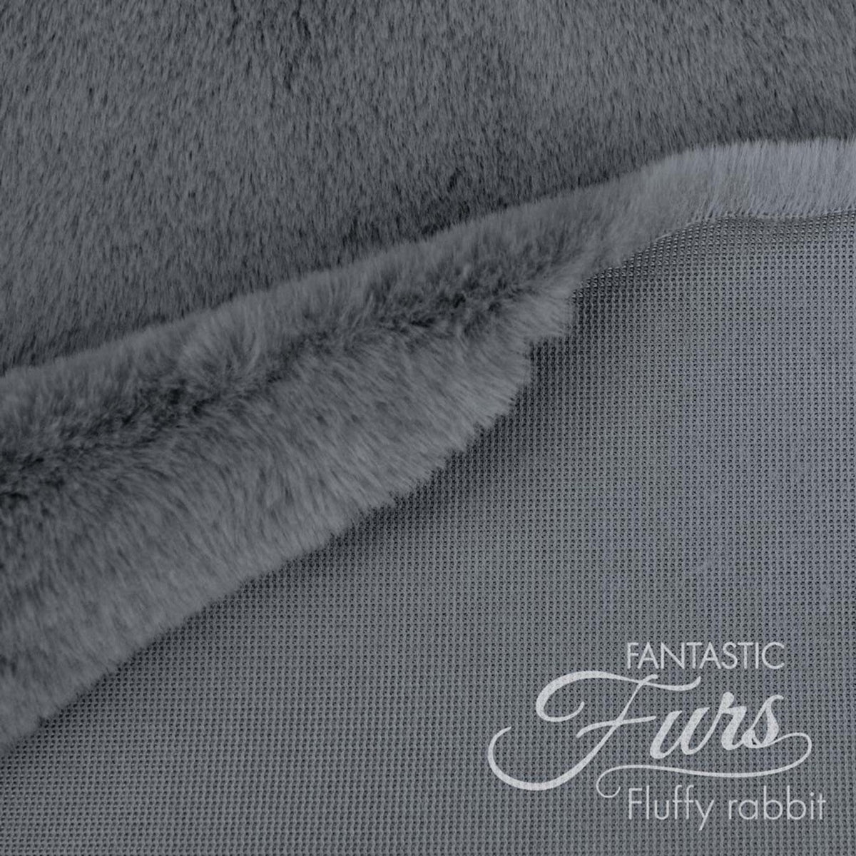 Kullaloo Kunstfell Fluffy Rabbit (Meterware / 12 mm Florlänge / Fantastic Furs / Stoff)