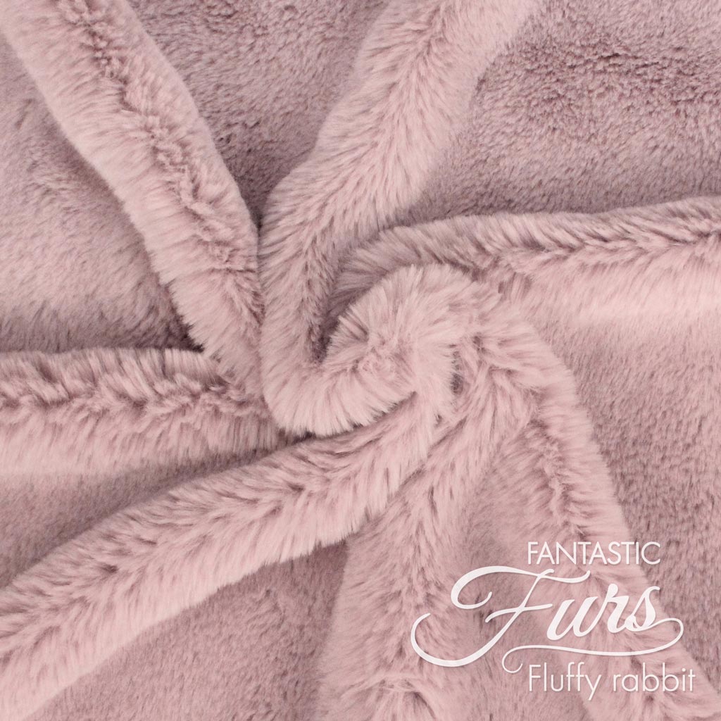 Kullaloo Kunstfell Fluffy Rabbit (Meterware / 12 mm Florlänge / Fantastic Furs / Stoff)