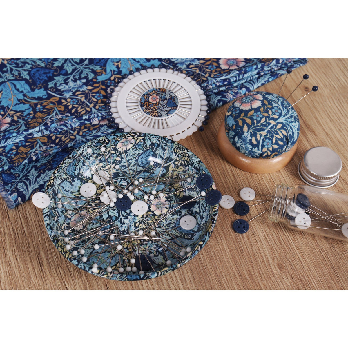 Plastikkopfstecknadeln von Hobby Gift Floral (40er Set)