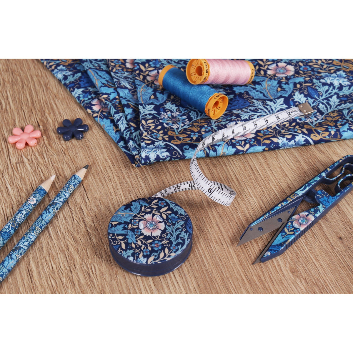 Maßband von Hobby Gift Floral (einziehbar)