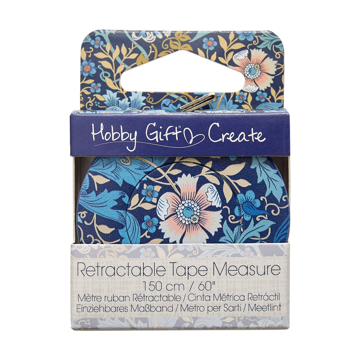 Maßband von Hobby Gift Floral (einziehbar)