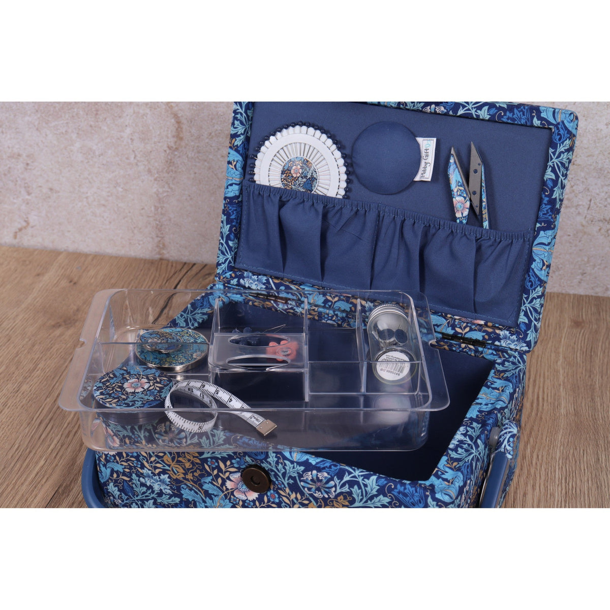 Nähkorb von Hobby Gift Floral (M / 17,8 x 24,5 x 14,5 cm)