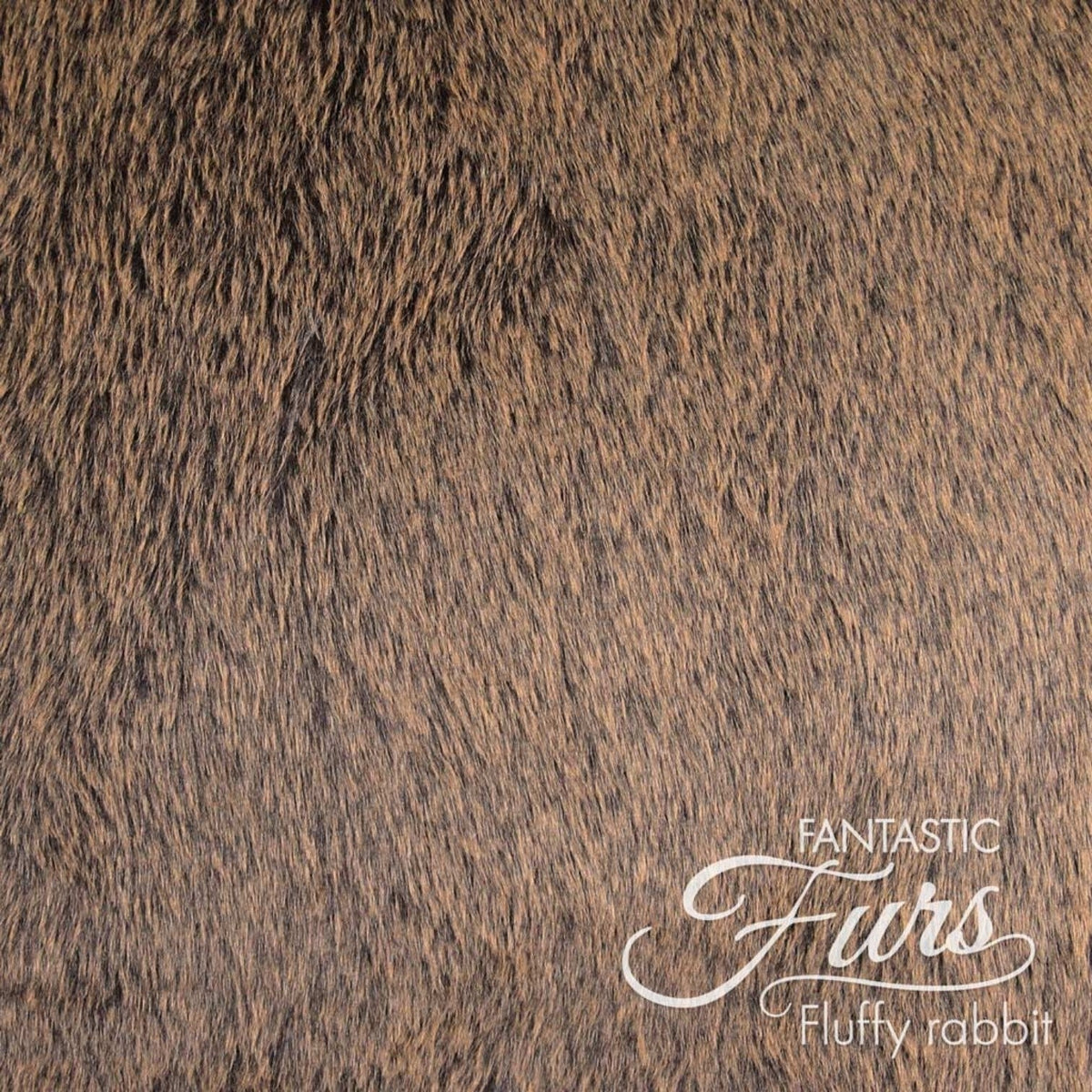 Kullaloo Kunstfell Fluffy Rabbit Dip Dye (Meterware / 12 mm Florlänge / Fantastic Furs / Stoff)