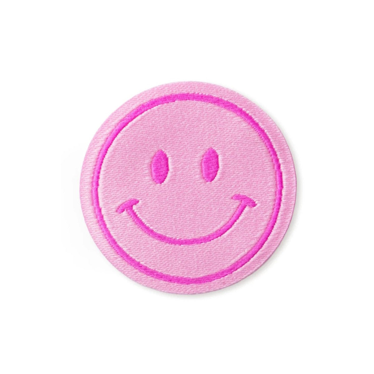 Paul und Clara Iron-On Patch Smile (pink) zum Aufbügeln