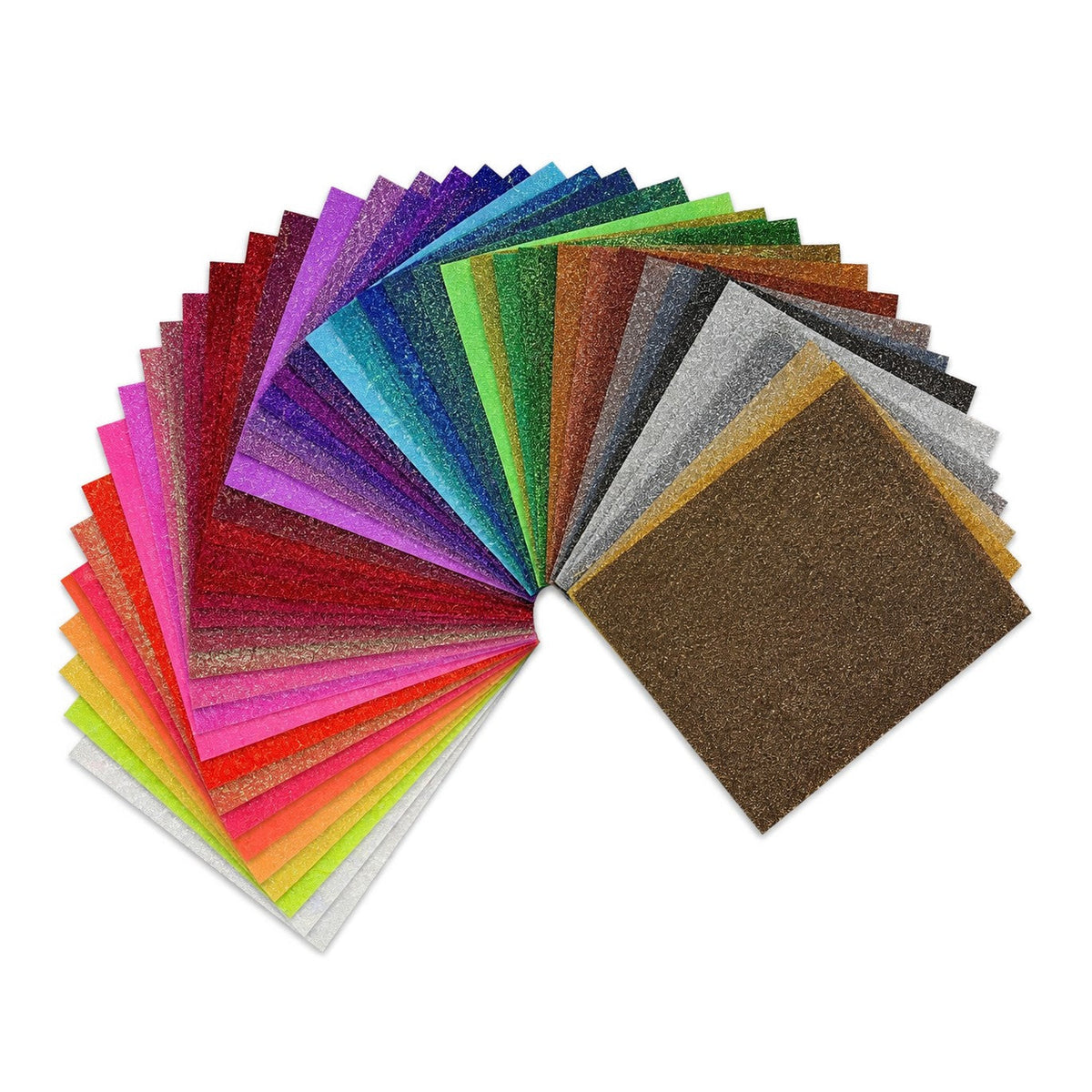 Plottermarie Mega Glitterflex Folie (ca. 32 x 30 cm / verschiedene Farben)