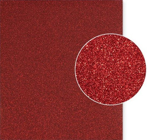 Plottermarie Mega Glitterflex Folie (ca. 32 x 30 cm / verschiedene Farben)