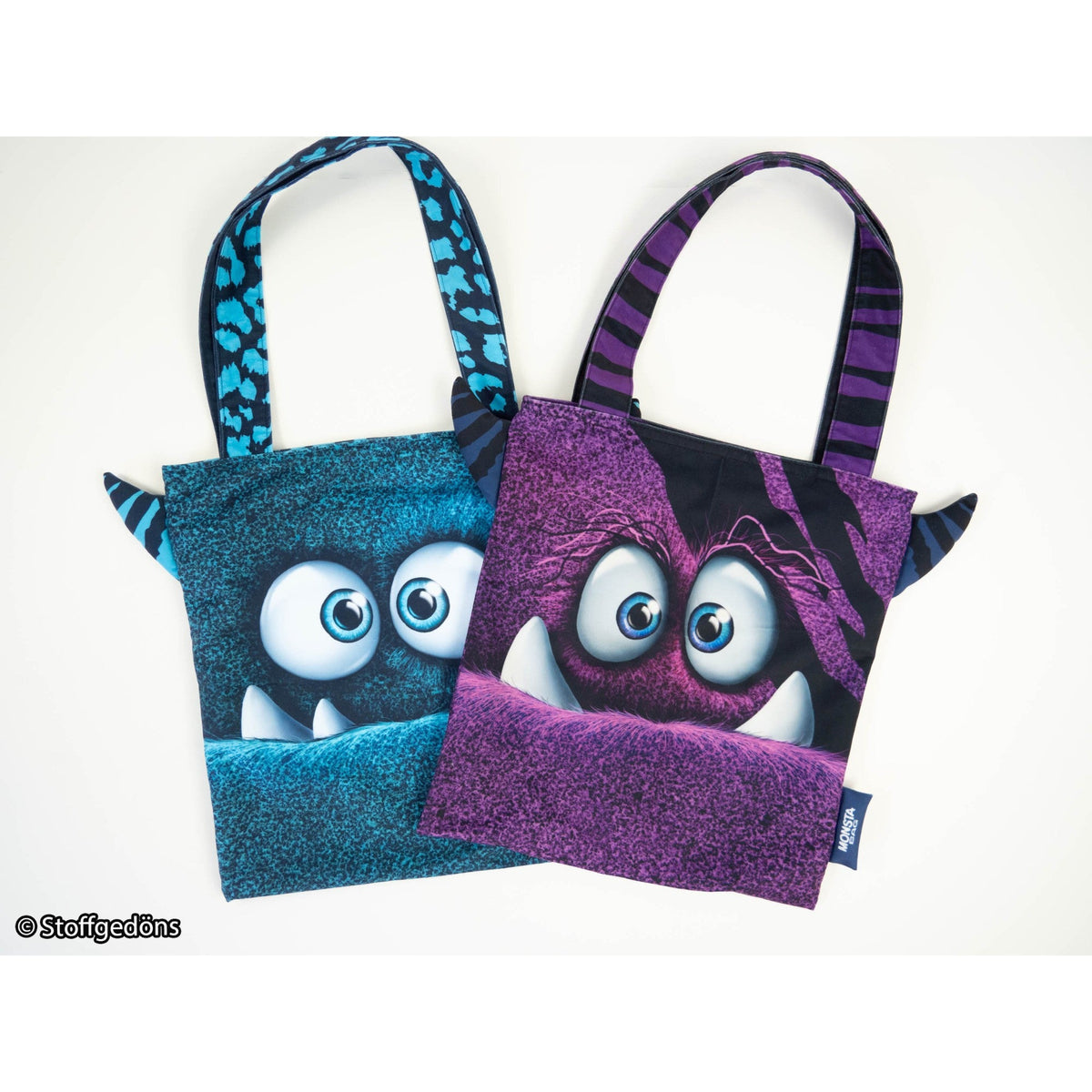 Swafing Monsta Bag Panel (ca. 100 x 140 cm / petrol) by Thorsten Berger