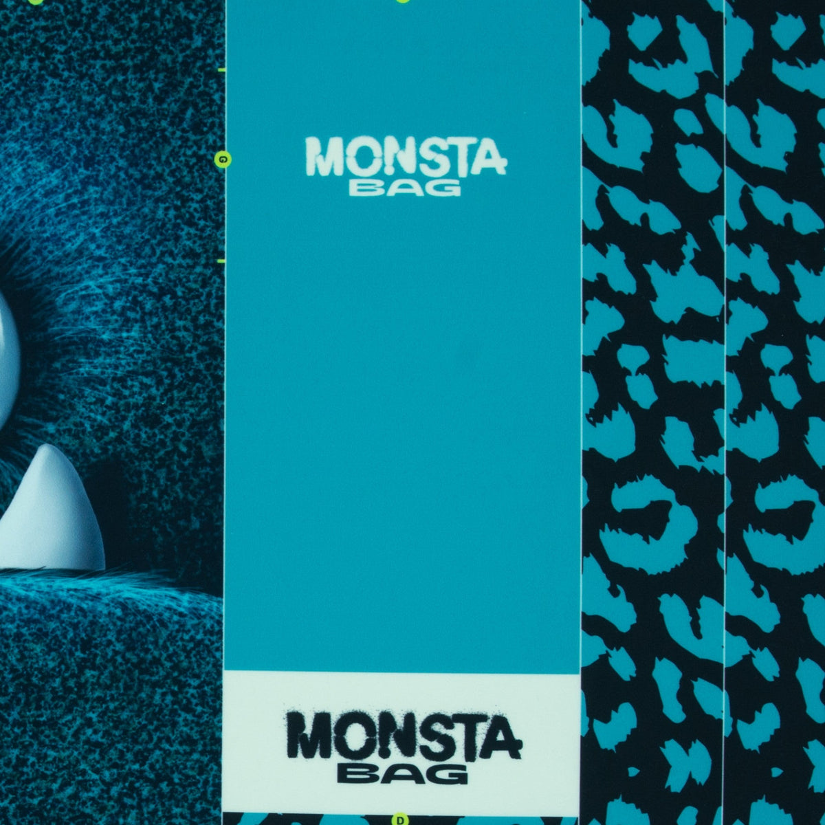 Swafing Monsta Bag Panel (ca. 100 x 140 cm / petrol) by Thorsten Berger