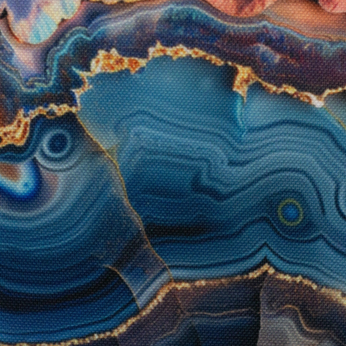 Swafing Oxfordgewebe/Outdoorstoff Liquid Art Flowing Bloom by Sarah Mariam (wasserabweisend)