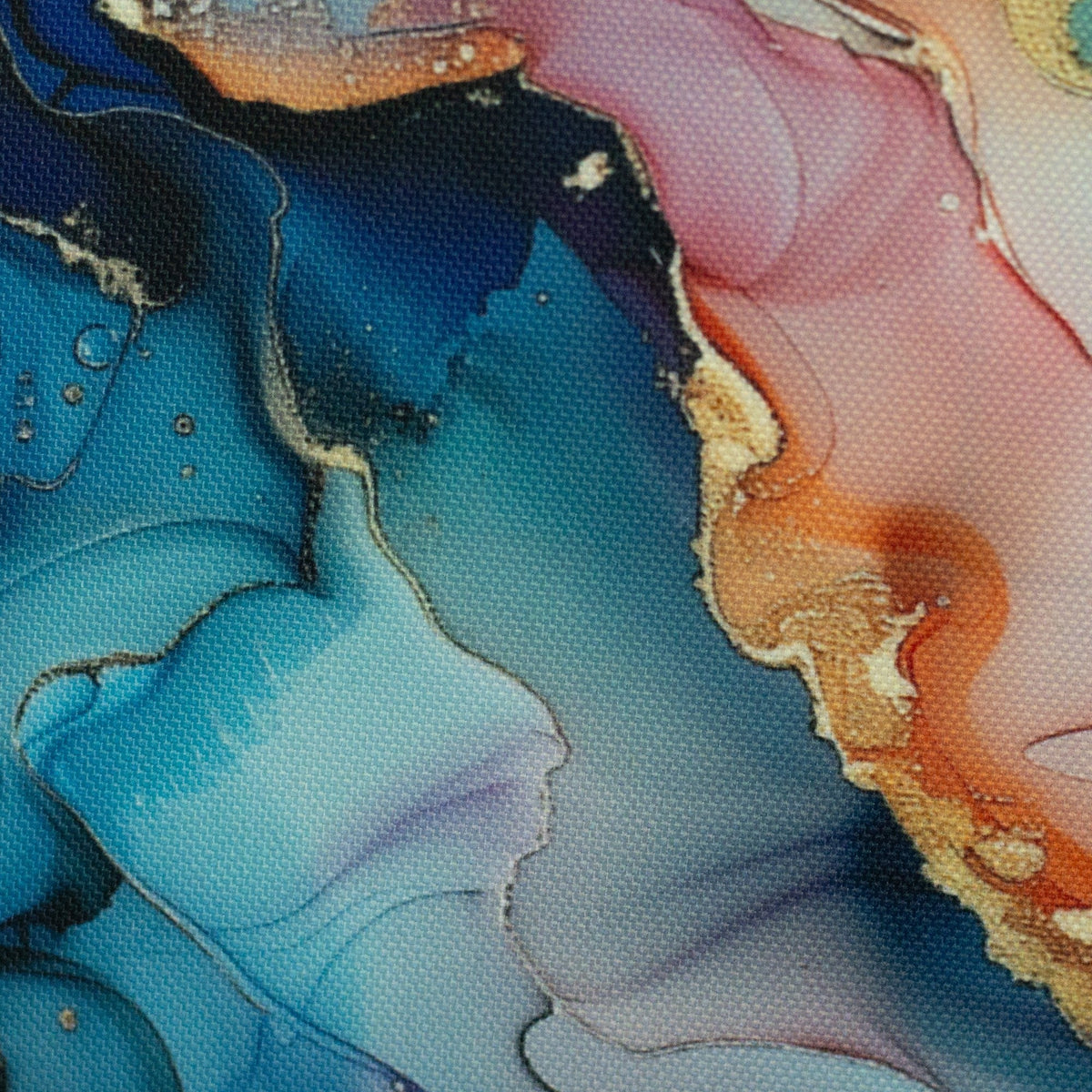 Swafing Oxfordgewebe/Outdoorstoff Liquid Art Flowing Bloom by Sarah Mariam (wasserabweisend)