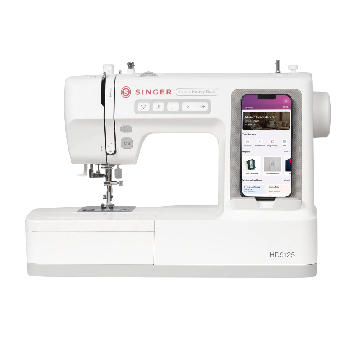 Singer Smart Heavy Duty 9125 Näh- und Stickmaschine