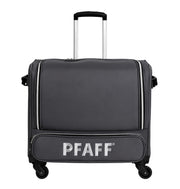 Pfaff Overlock Rollenkoffer/Trolley (Dunkelgrau)