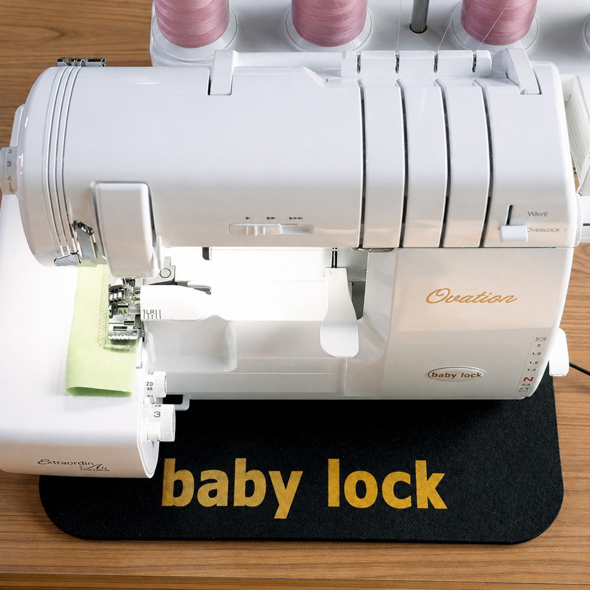 Baby Lock Filzmatte (Nähmaschinenunterlage / 40 x 33 cm / schwarz)