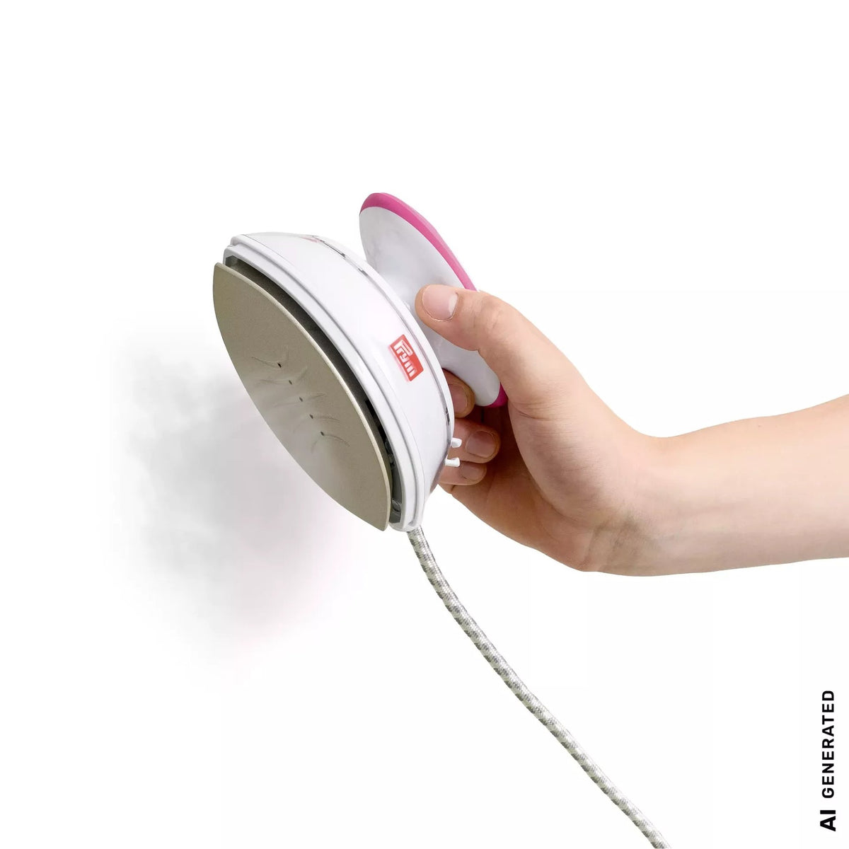 Prym Dampfbügeleisen MINI Set (pink / Euro-Schuko-Stecker)