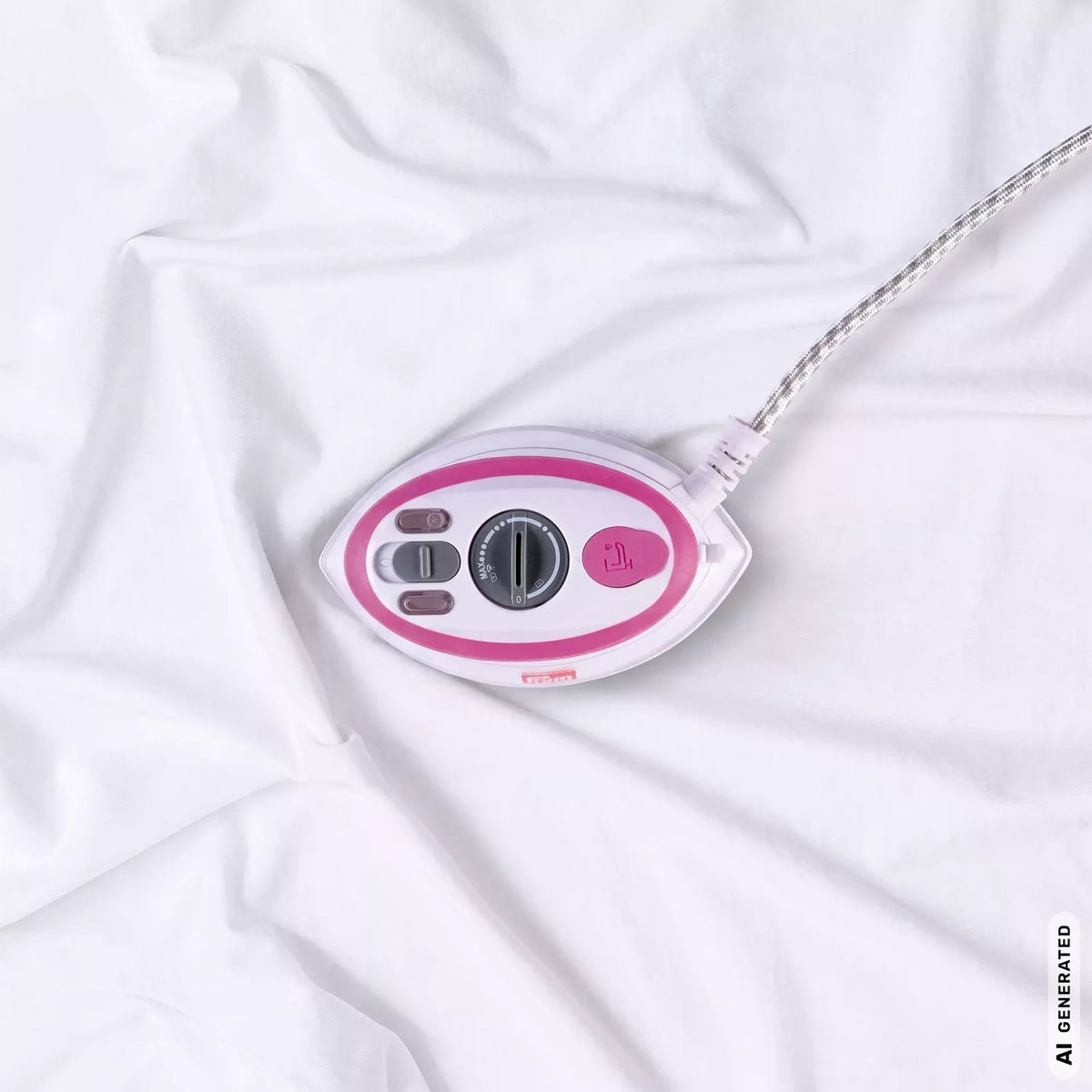 Prym Dampfbügeleisen MINI Set (pink / Euro-Schuko-Stecker)
