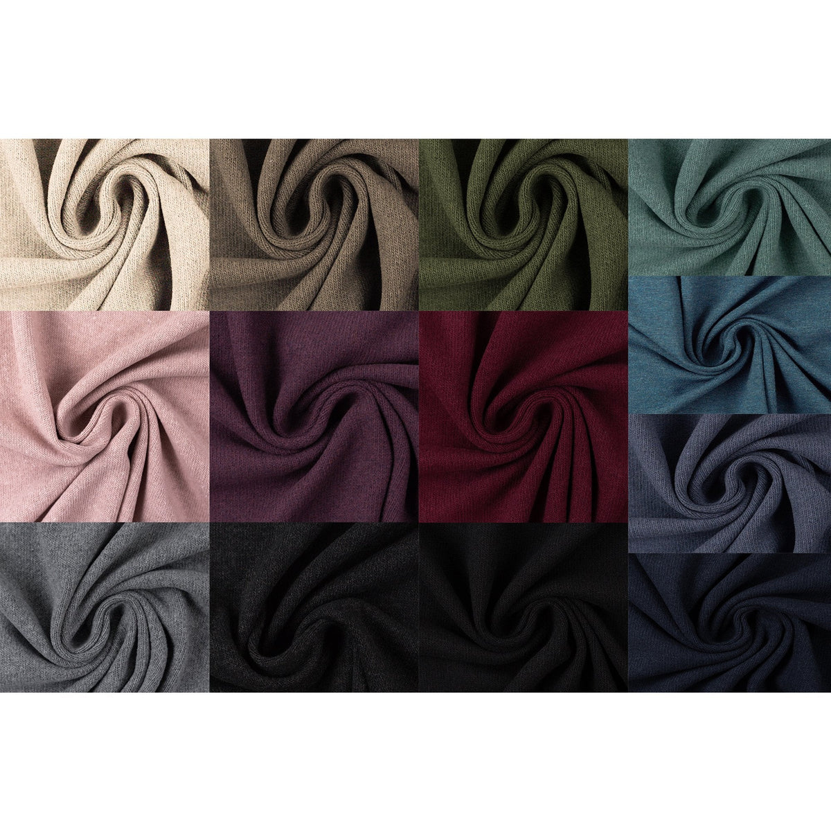 Strickstoff angeraut - Bono by Swafing