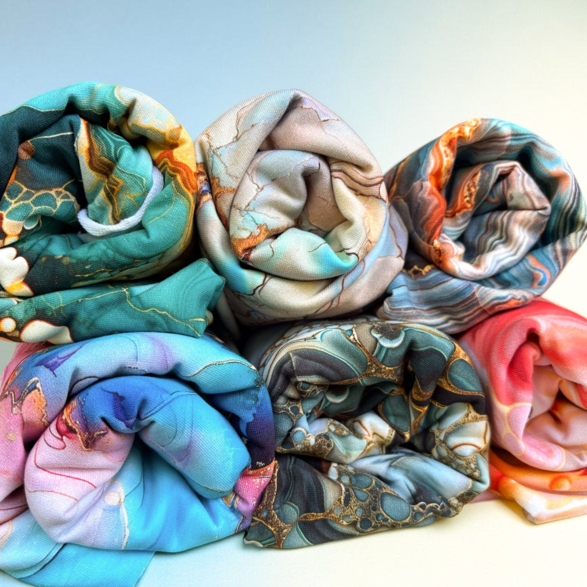 Swafing French Terry Flowing Bloom by Sarah Mariam (verschiedene Designs)