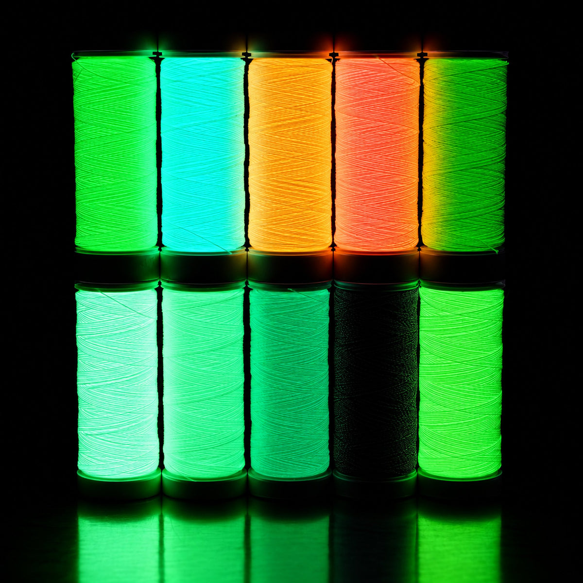 Sulky Glow In The Dark Vol. 2 Näh- und Stickgarn (10 x 100 m)