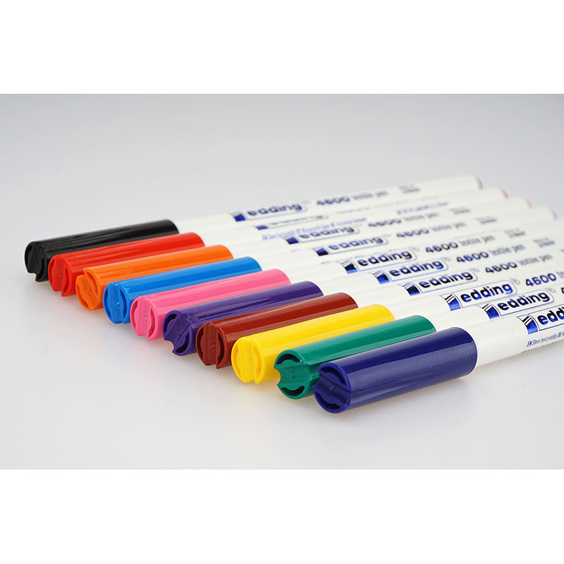 Edding 4600 textile marker Box (Basic / 10 Farben)