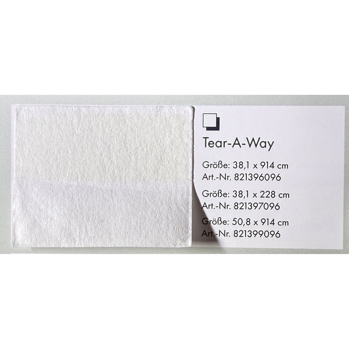 Pfaff Tear-A-Way Stabilizer Wide (50,8 x 914 cm / abreißbares Stickvlies)