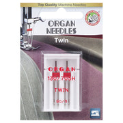 Organ Zwillingsnadel / Stärke 90 (Nadelabstand 3 mm / 130/705 HZ / 2 Nadeln)