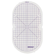 Bernina Stickrahmenschablone, lila groß oval (145 mm x 255 mm)