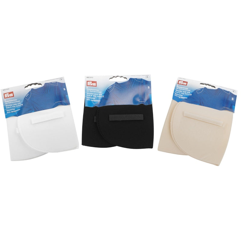 Prym Schulterpolster Halbmond S (125 x 100 x 12 mm/ versch. Farben)