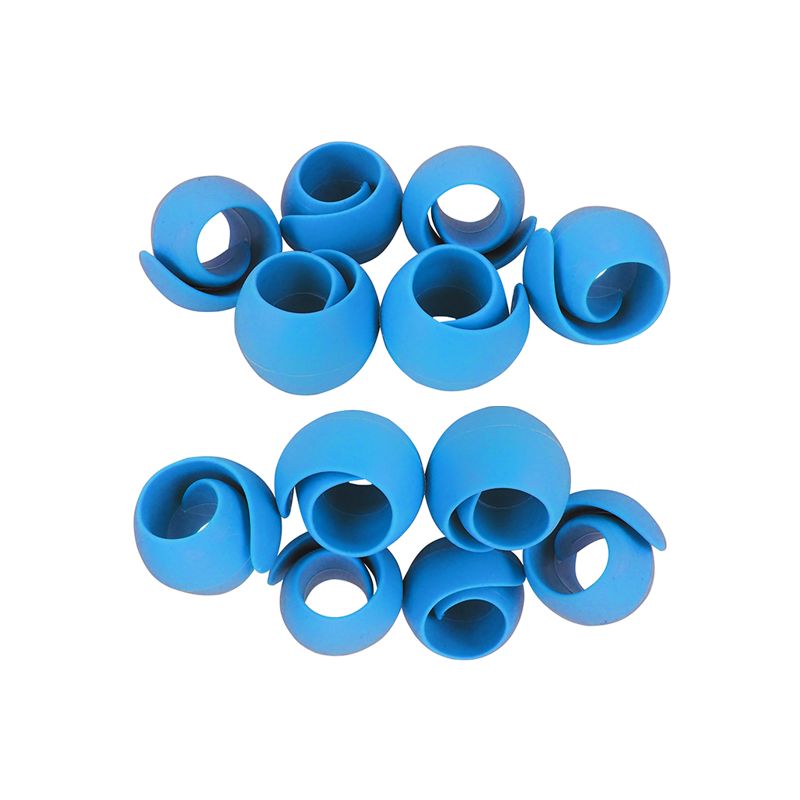 Fadenclips Peels (12 St. türkis)