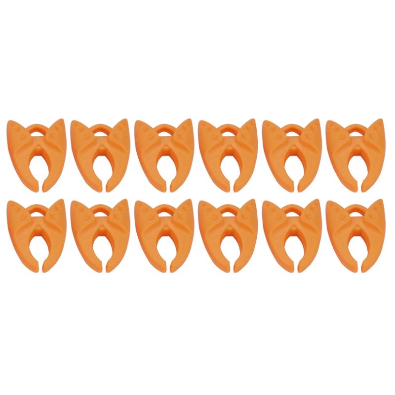 Spulenclips Tulips (12 St. orange)