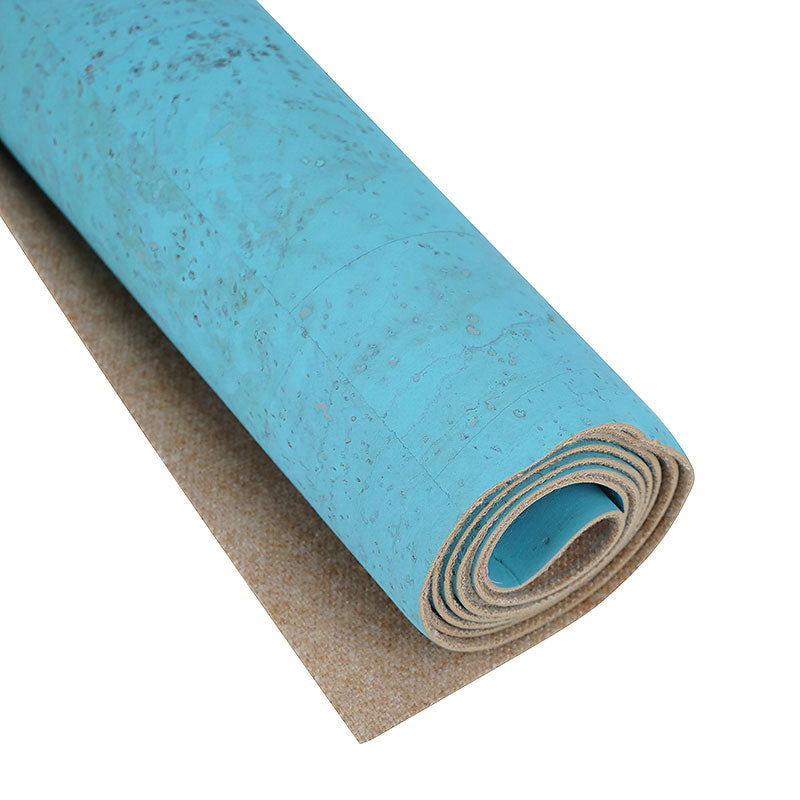Korkstoff türkis (0,50 x ca.0,70 m)