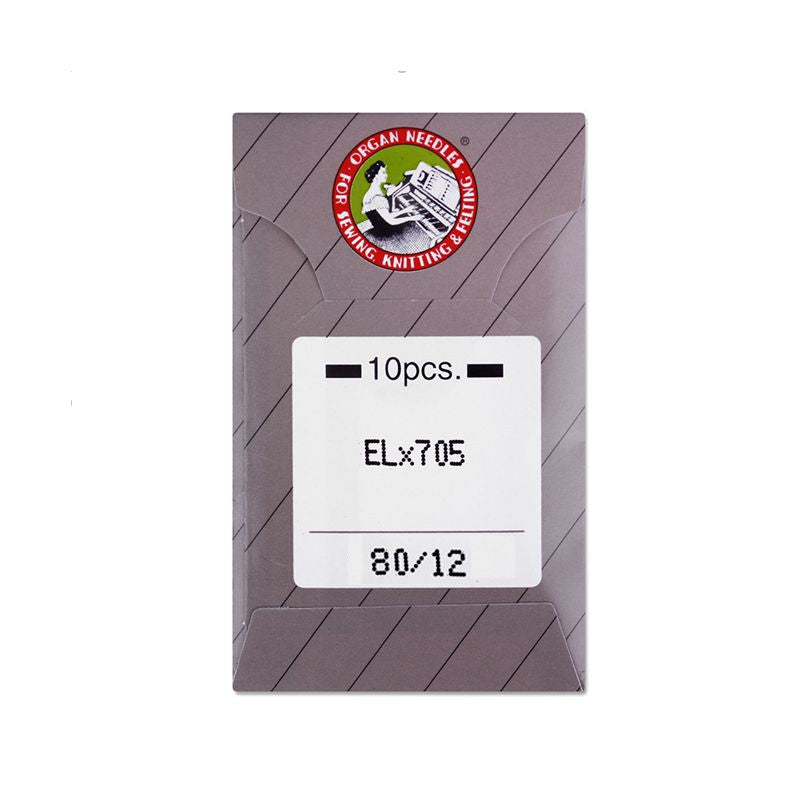 Organ Coverlock-Nadel Stärke CF80/ System EL X 705/ 10 Nadeln