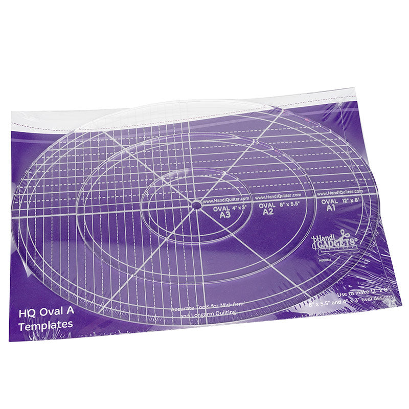 Handi Quilter Schablone Oval A