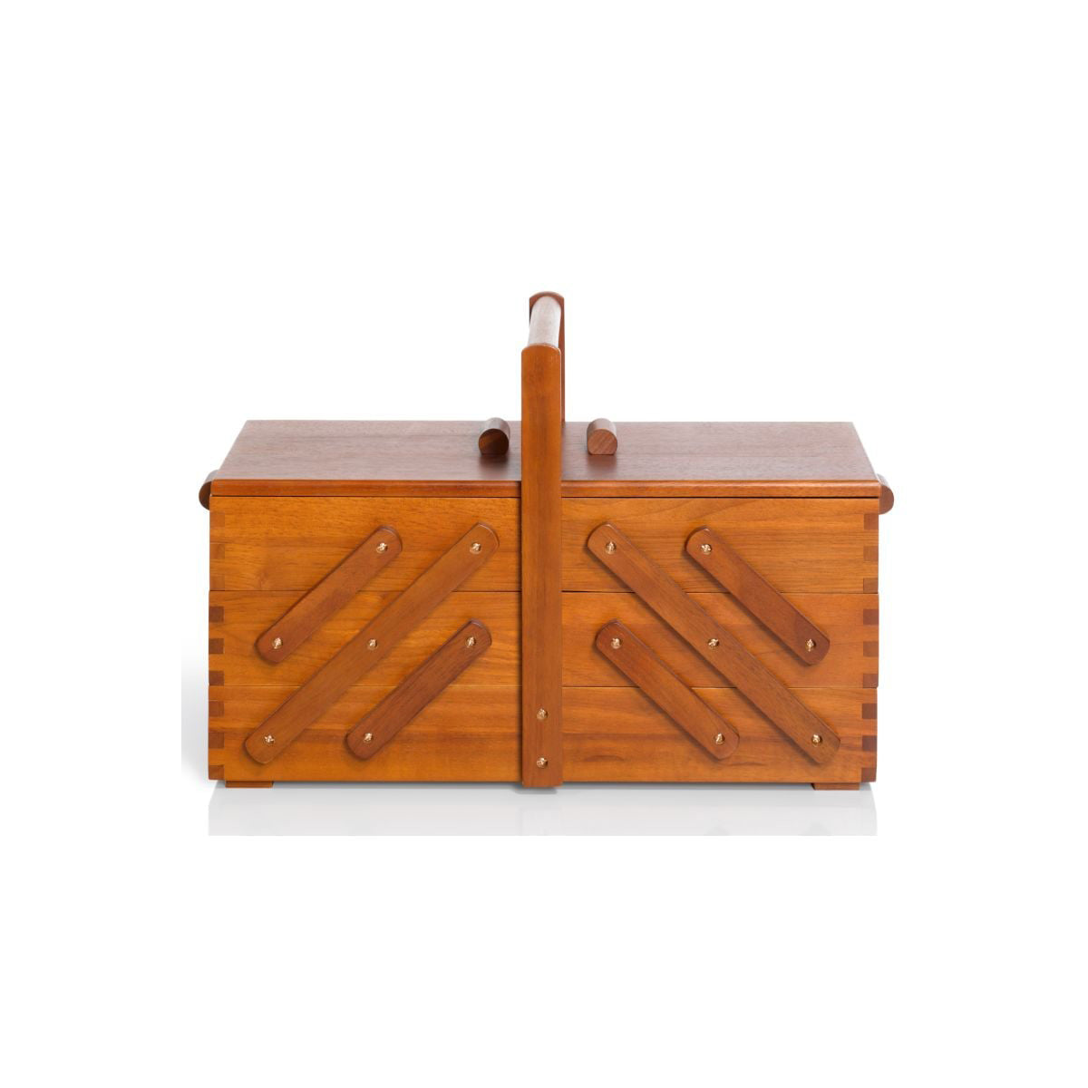 Prym Nähkasten Holz M (dunkel)