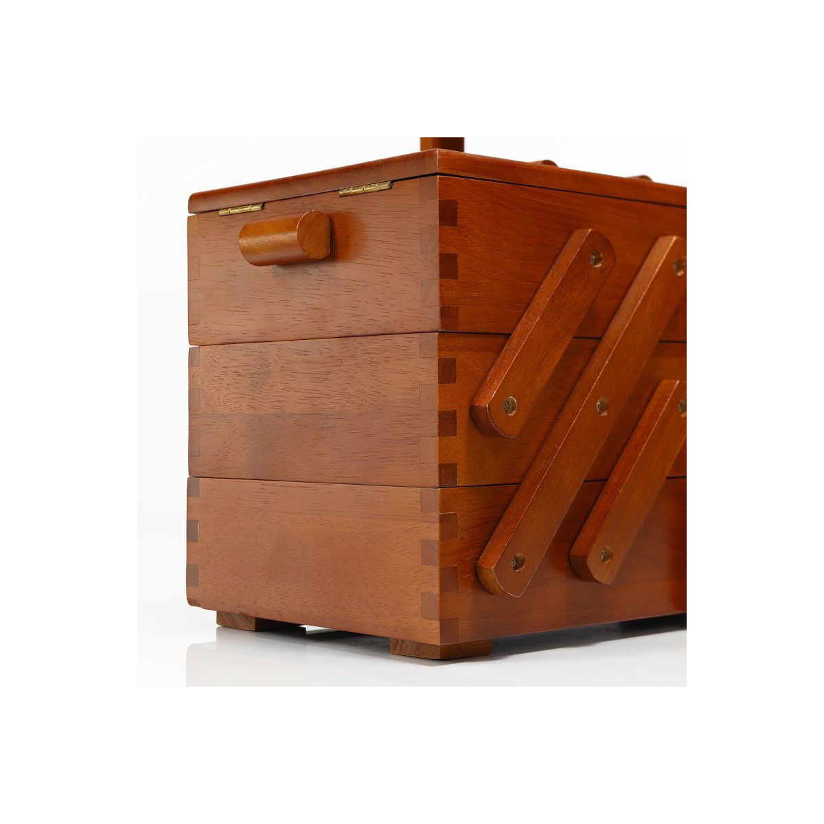 Prym Nähkasten Holz M (dunkel)