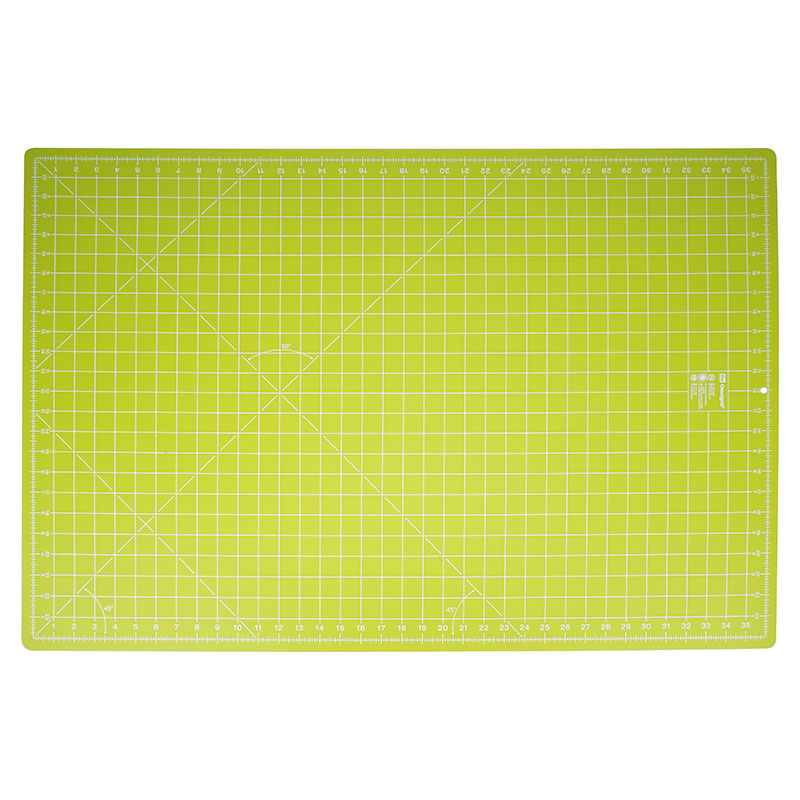 Prym Schneideunterlage (60 x 90 cm/ cm/ inch-Skalierung/ hellgrün)