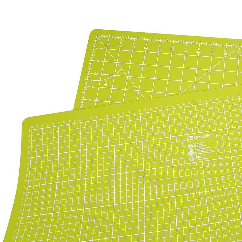 Prym Schneideunterlage (60 x 90 cm/ cm/ inch-Skalierung/ hellgrün)