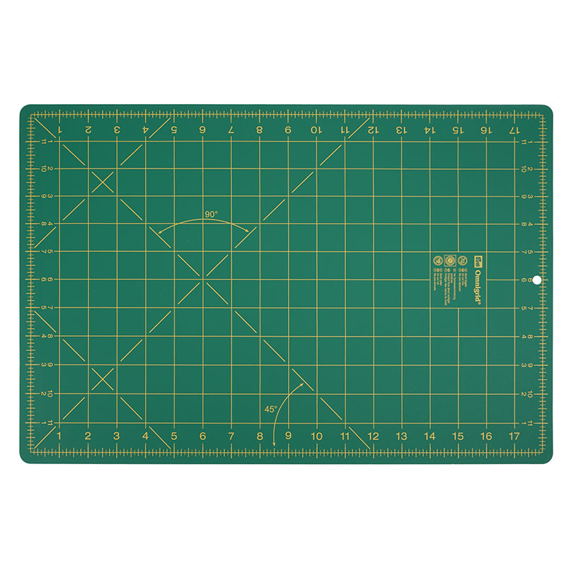 Prym Schneideunterlage (30 x 45 cm/ cm/ inch Skalierung/ grün)