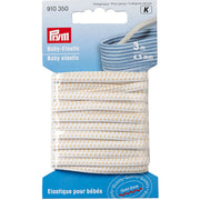 Prym Baby-Elastic Gummi Goldzack (4,5 mm x 3 m/ weiß)