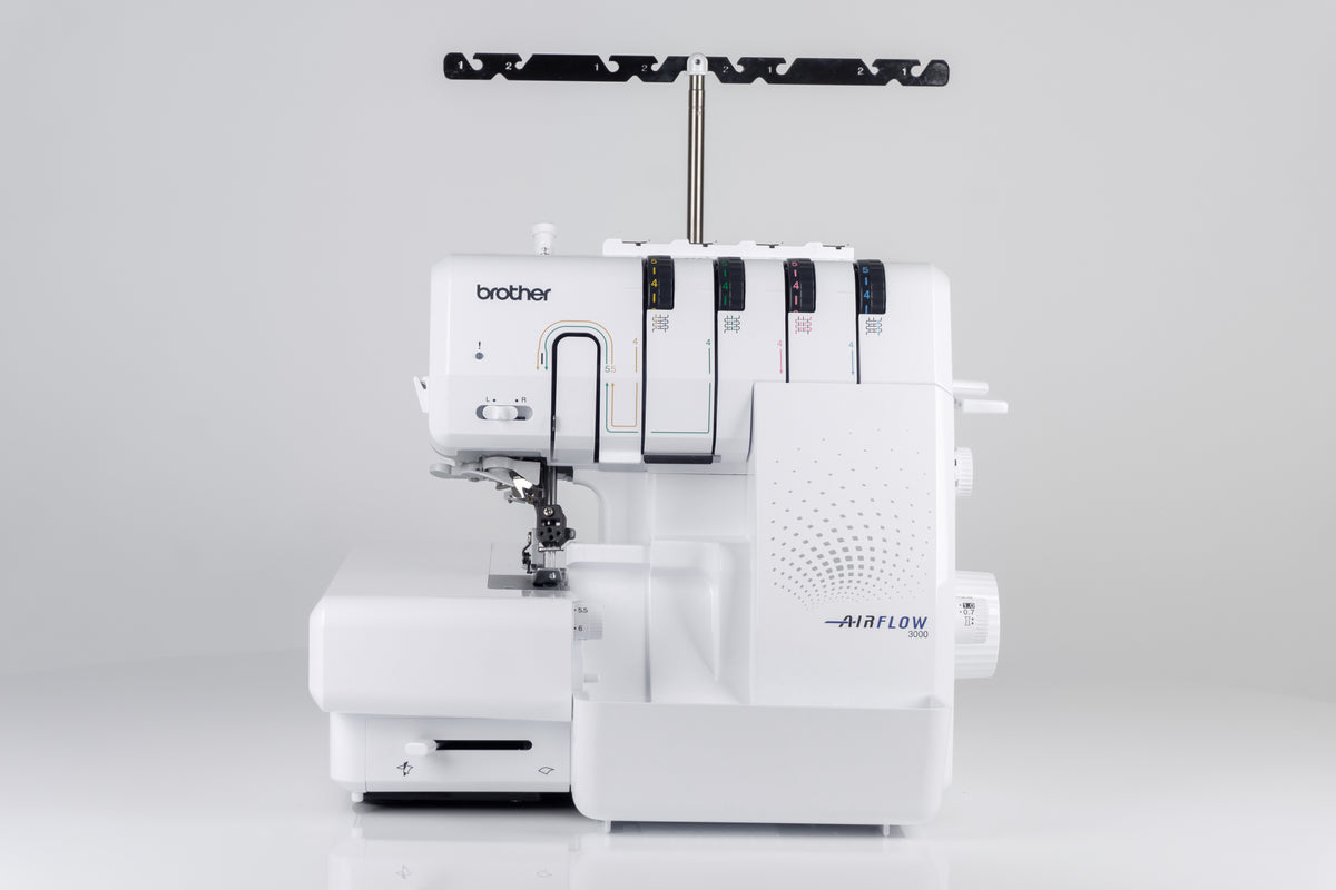 Brother AIRFLOW 3000 - 4 Faden Overlock mit Lufteinfädelung