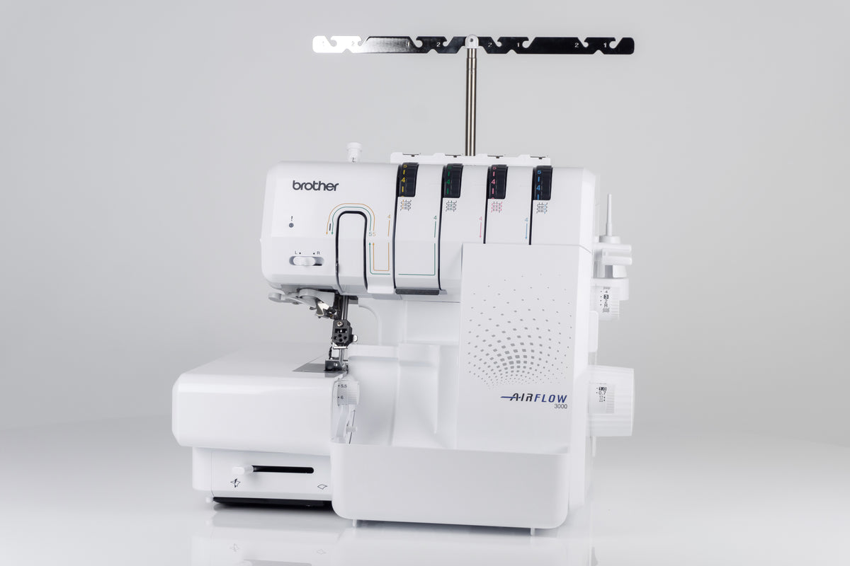 Brother AIRFLOW 3000 - 4 Faden Overlock mit Lufteinfädelung