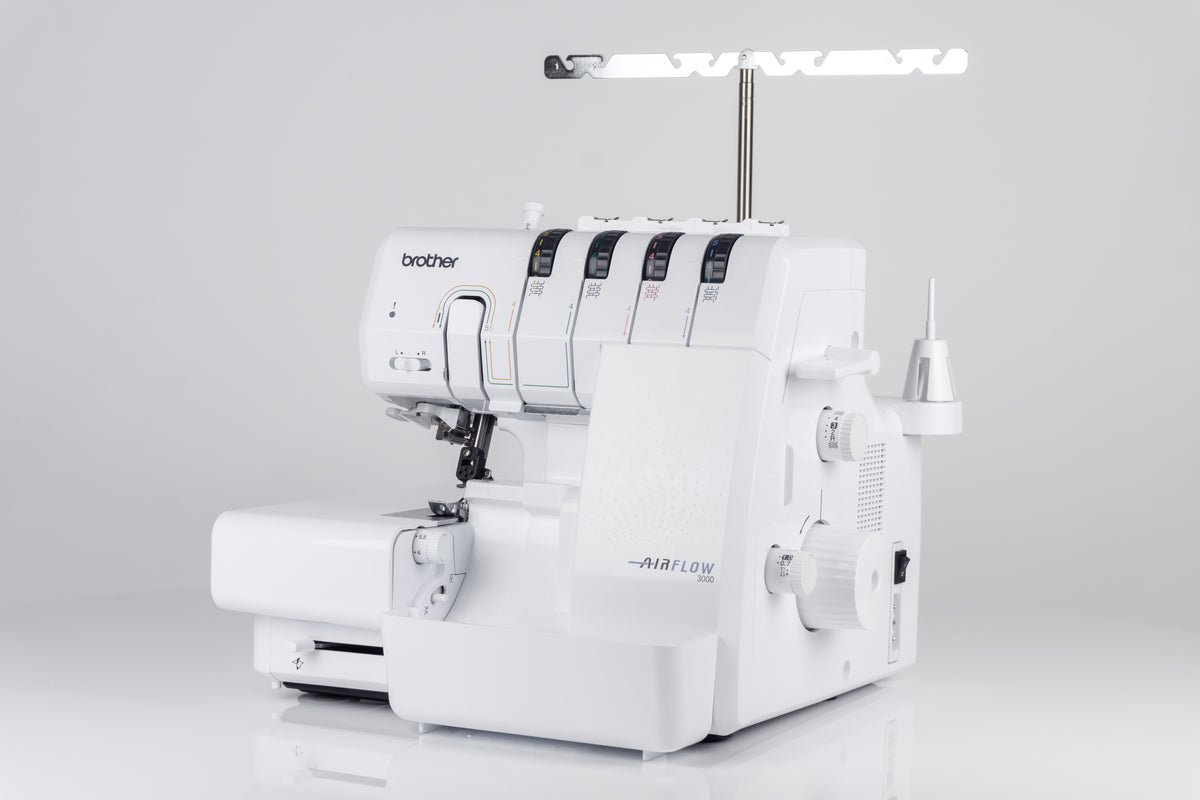 Brother AIRFLOW 3000 - 4 Faden Overlock mit Lufteinfädelung